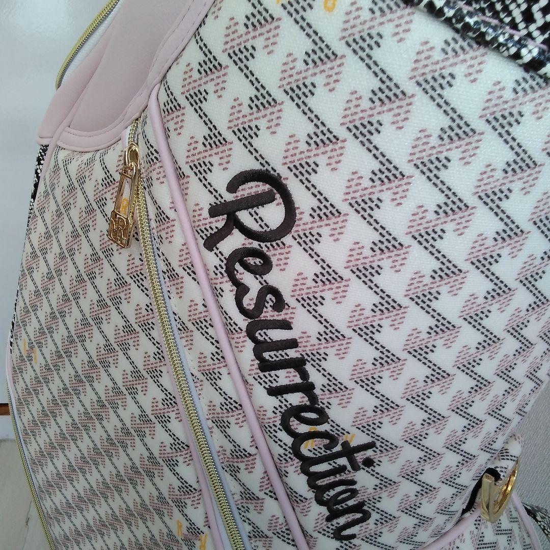 金田久美子プロモデルResurrection ヘビ柄 キャディバッグ新品