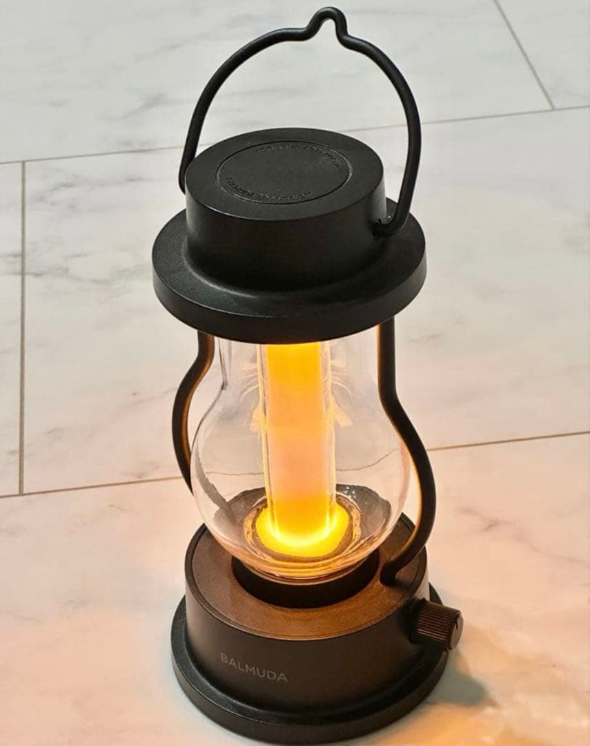 BALMUDA ランタン ブラック 充電器付き