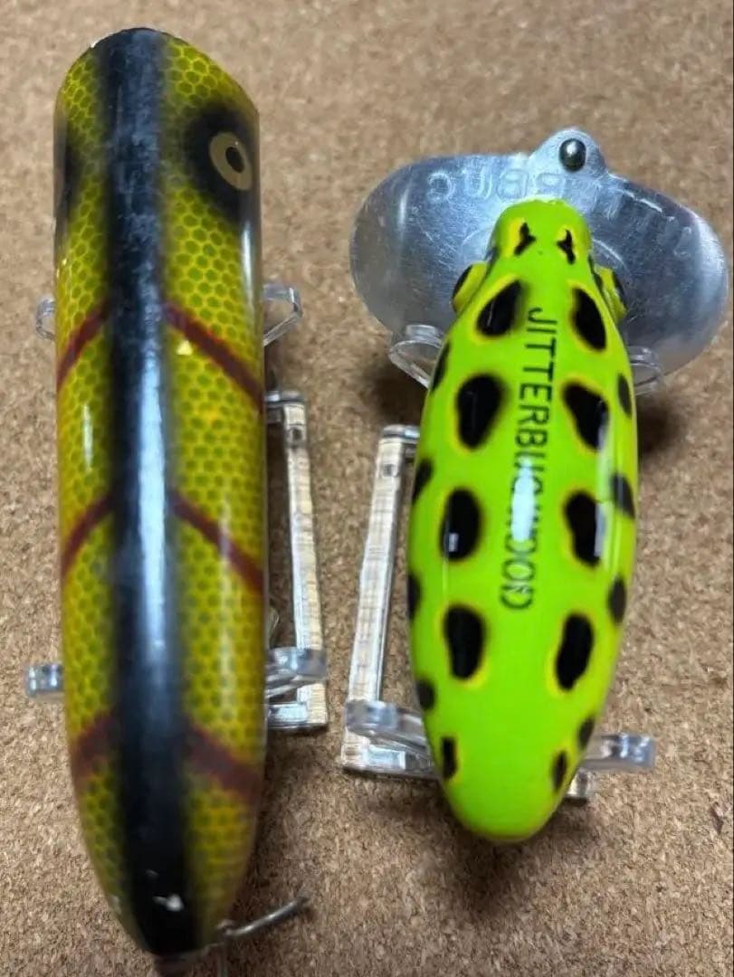 （オールドルアー）OLDジッターバグ　突目　オールドヘドン　ラッキー13 ウッド