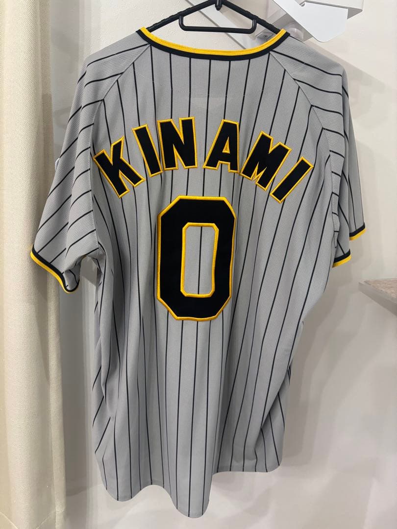 阪神タイガース ビジターユニホーム 木浪聖也 size L