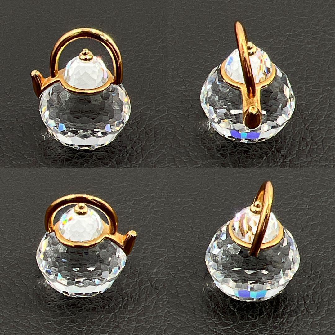 箱付 SWAROVSKI スワロフスキー ティーポット カップ&ソーサー セット