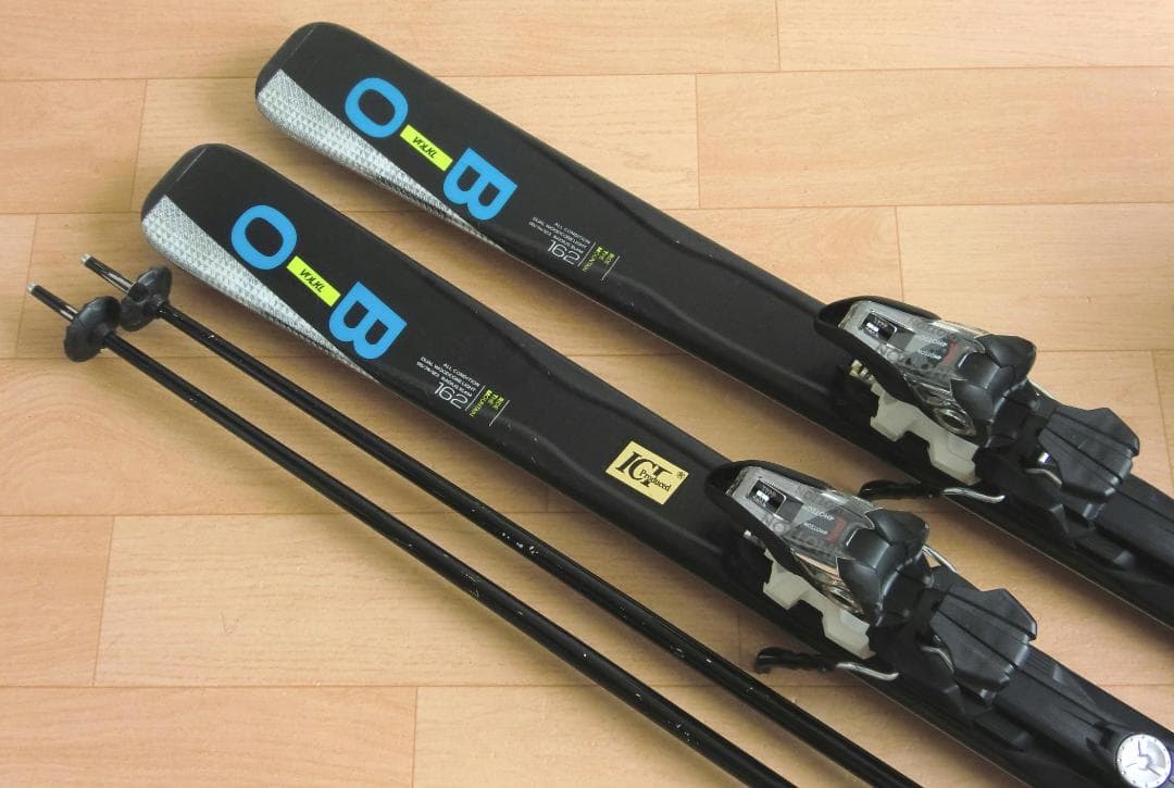 ■送料無料■VOLKL■メンズスキーセット■板162靴27-27.5■メンテ付■