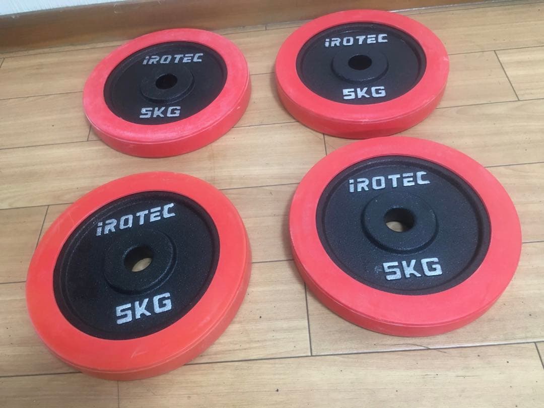 IROTEC アイロテック/Grong プレート5kg x 4枚 計20kg
