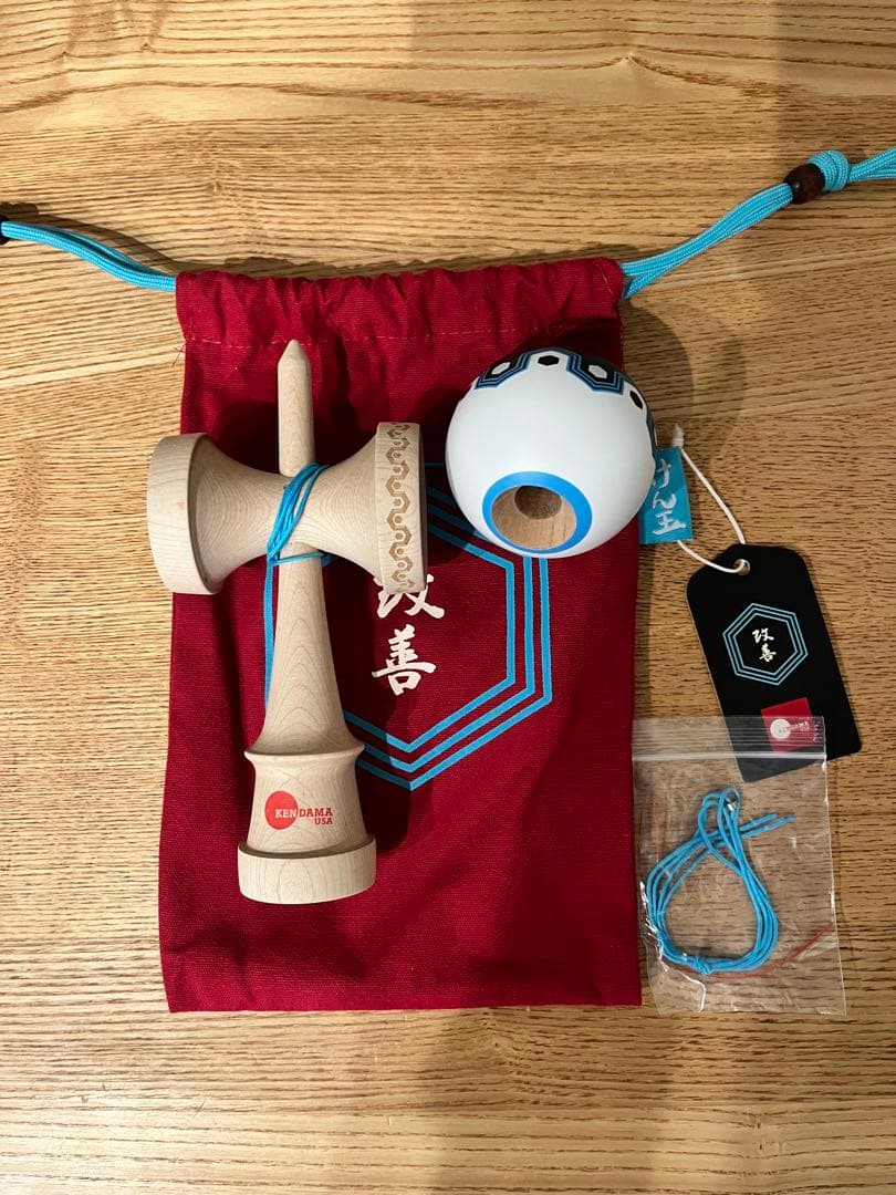 スポーツトイ・アクショントイ kendama USA KAIZEN ORIGAMI - LUNA SHAPE