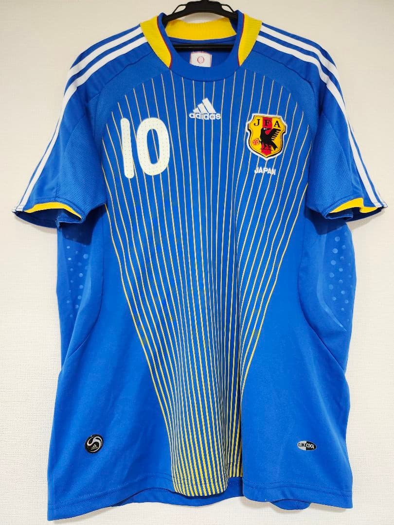 中村俊輔 日本代表 サッカー ユニフォーム アディダス 2010