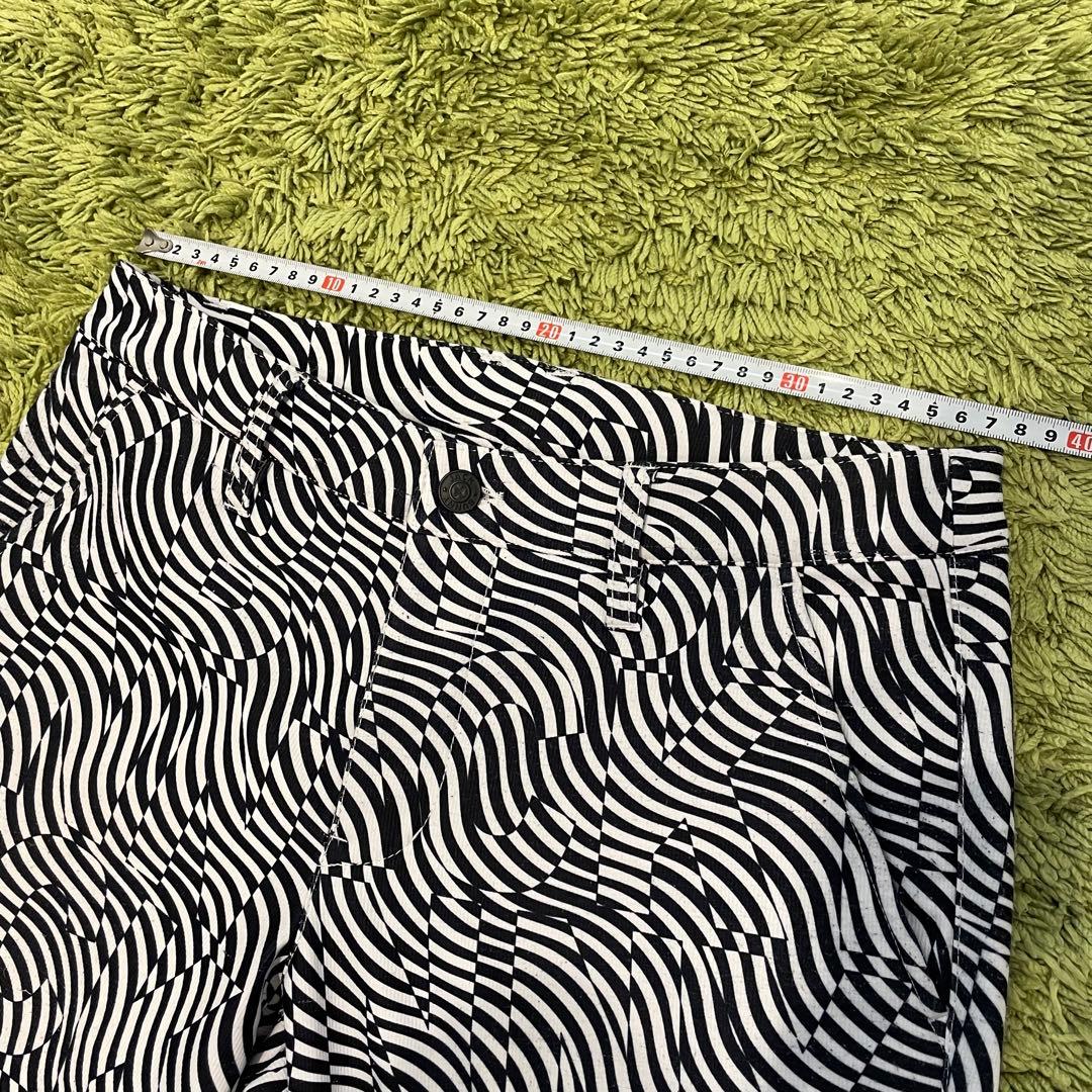 JACK BUNNY!! ジャックバニー ストレッチパンツ 裏起毛 総柄 1