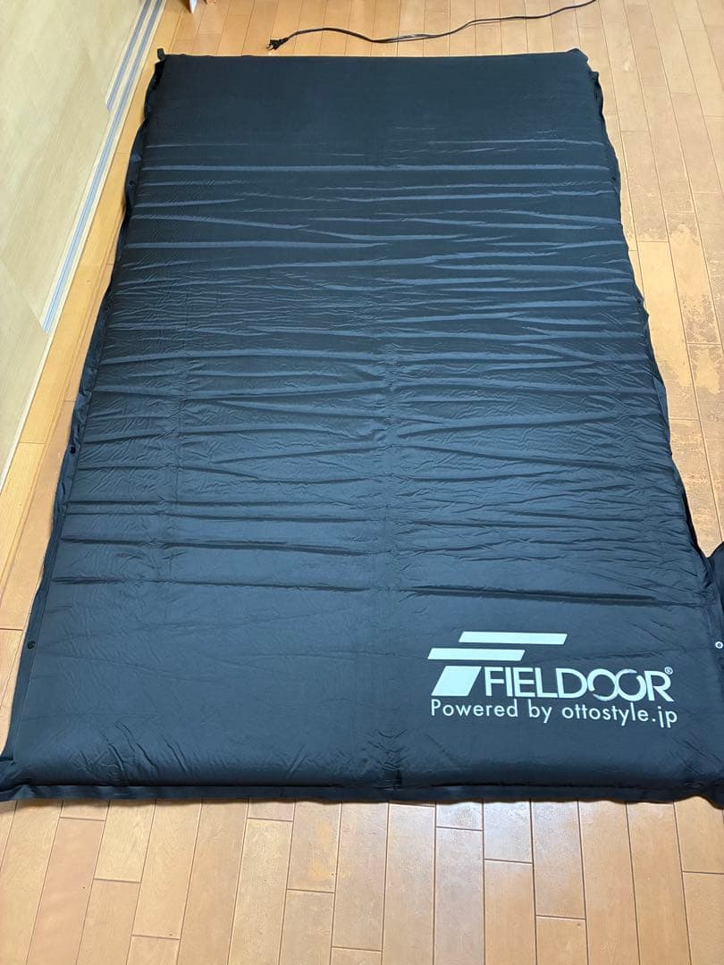 FIELDOOR インフレーターマット Lサイズ ダブル 10cm