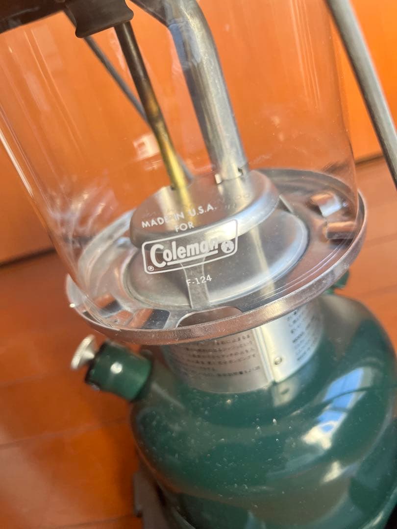 【美品】Coleman F-124ランタン グリーン