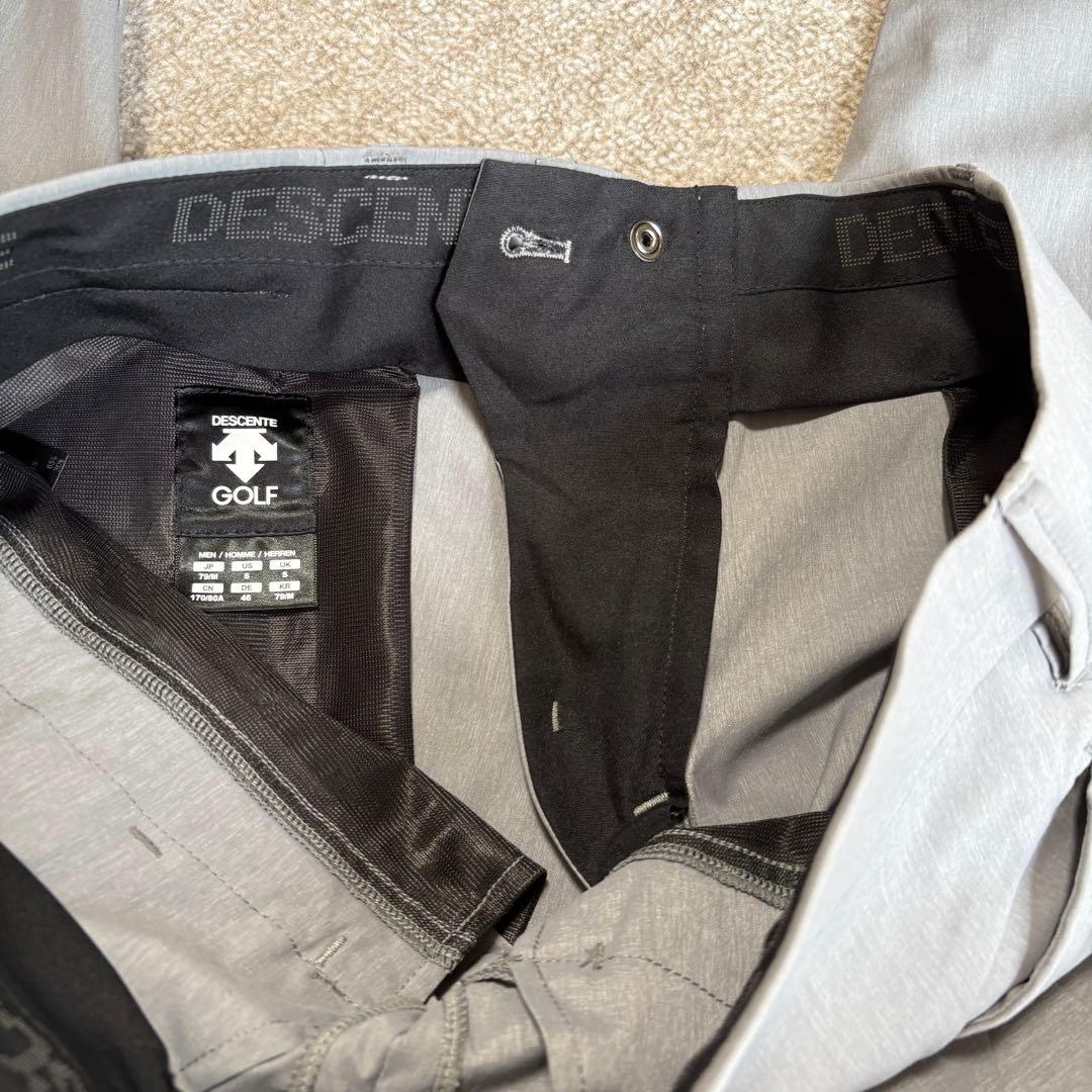 【超美品】DESCENTE GOLF ゴルフパンツ グレー　W79（M）