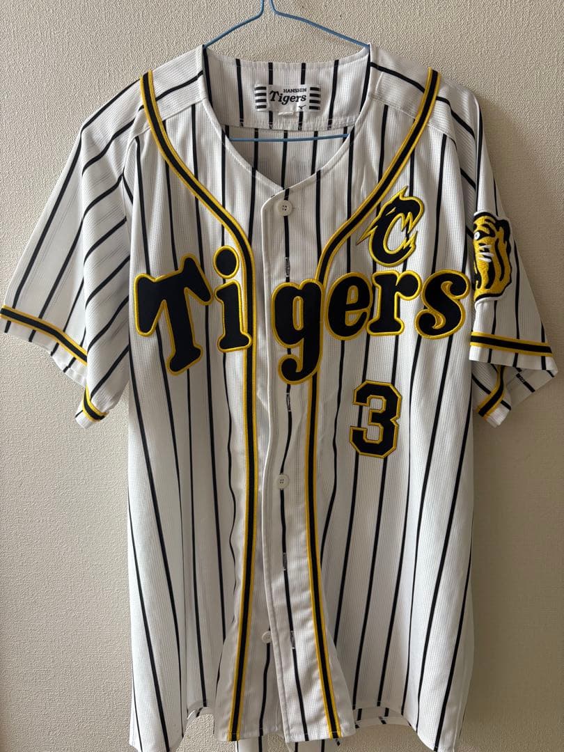 阪神タイガース　大山　 OHYAMA 3 ユニフォーム　Lサイズ