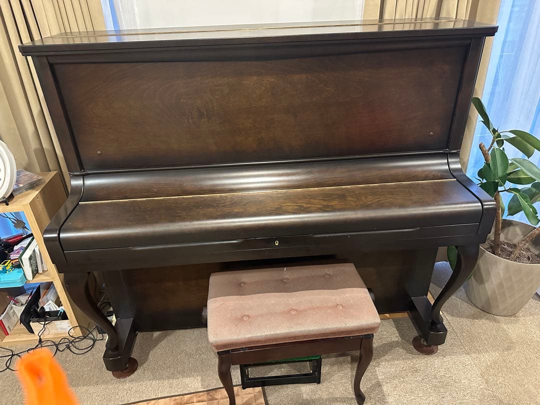 STEINBACH & SONS アップライトピアノ ダークブラウン