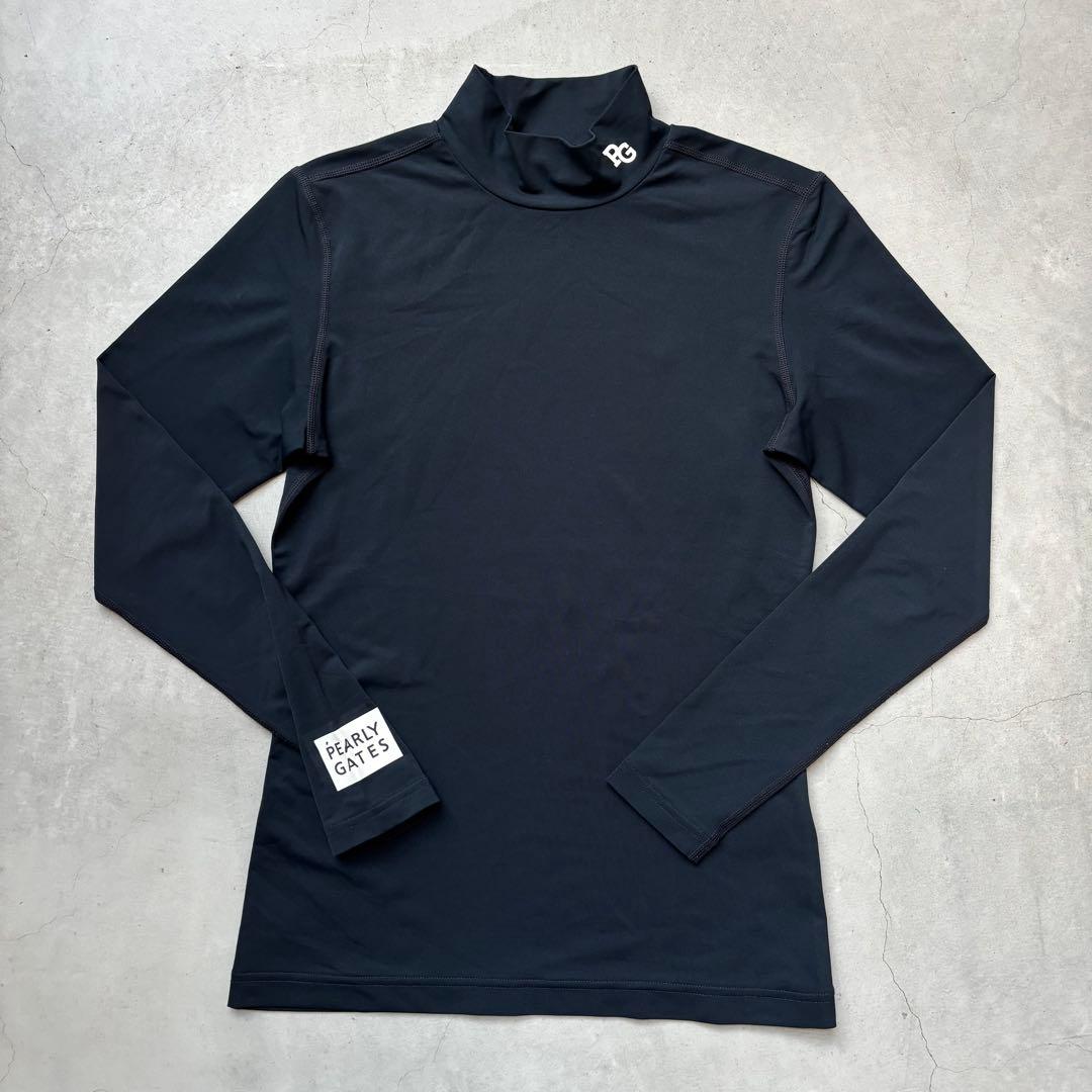 【美品】PEARLEY GATES パーリーゲイツ ATHL モックネックシャツ