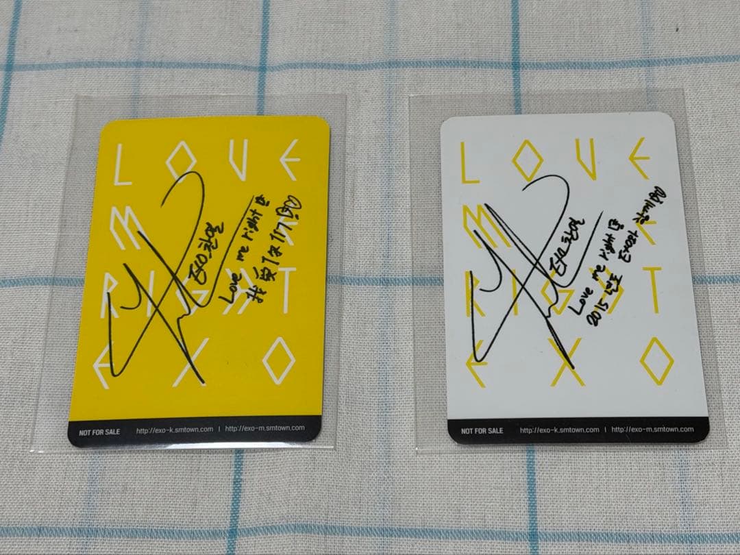 EXO チャニョル　トレカ