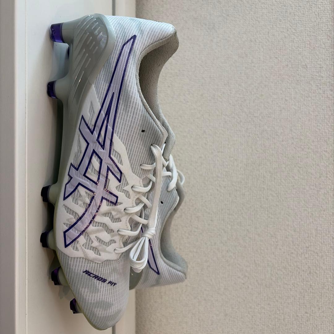 ASICS Hyper FF サッカーシューズ ホワイト/パープル