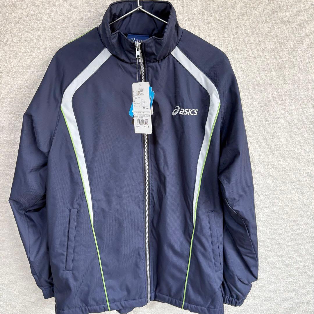 【新品】アシックス　ウィンドブレーカーセットアップM