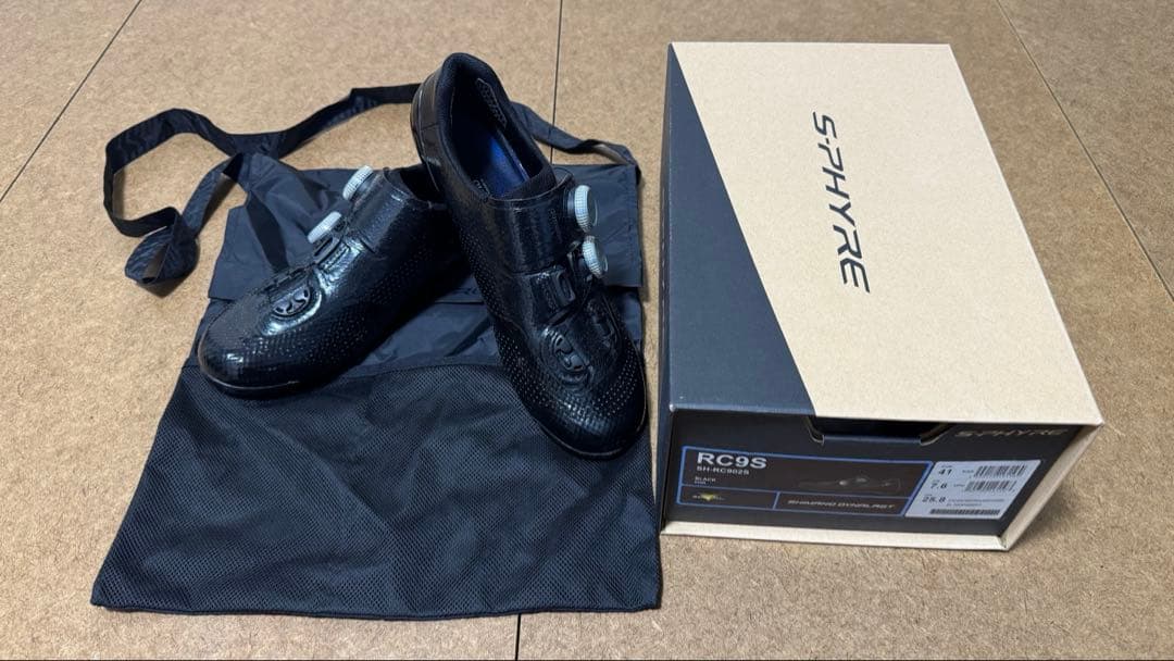 シマノ シューズ RC9S S-PHYRE 41サイズ ブラック特別エディション