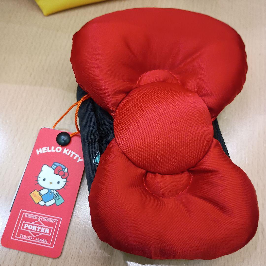【新品】HELLO KITTY × PORTER マルチポーチ ブラック
