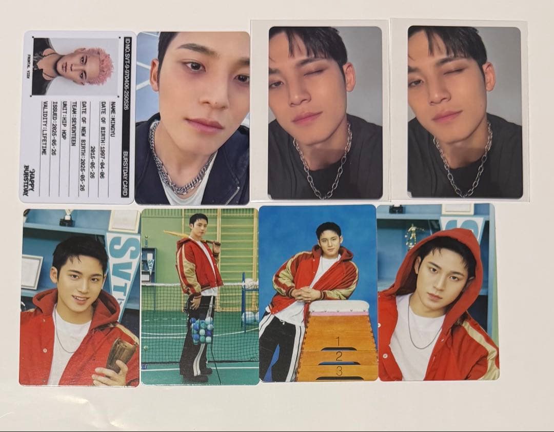 SEVENTEEN セブチ ミンギュ トレカ 33点まとめ売り