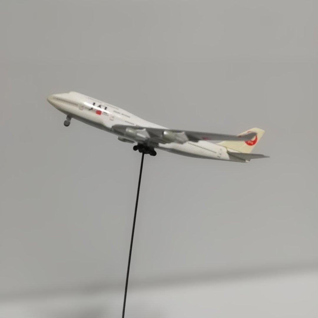 JAL　ウイングスタンド　1/500　ボーイング747-400