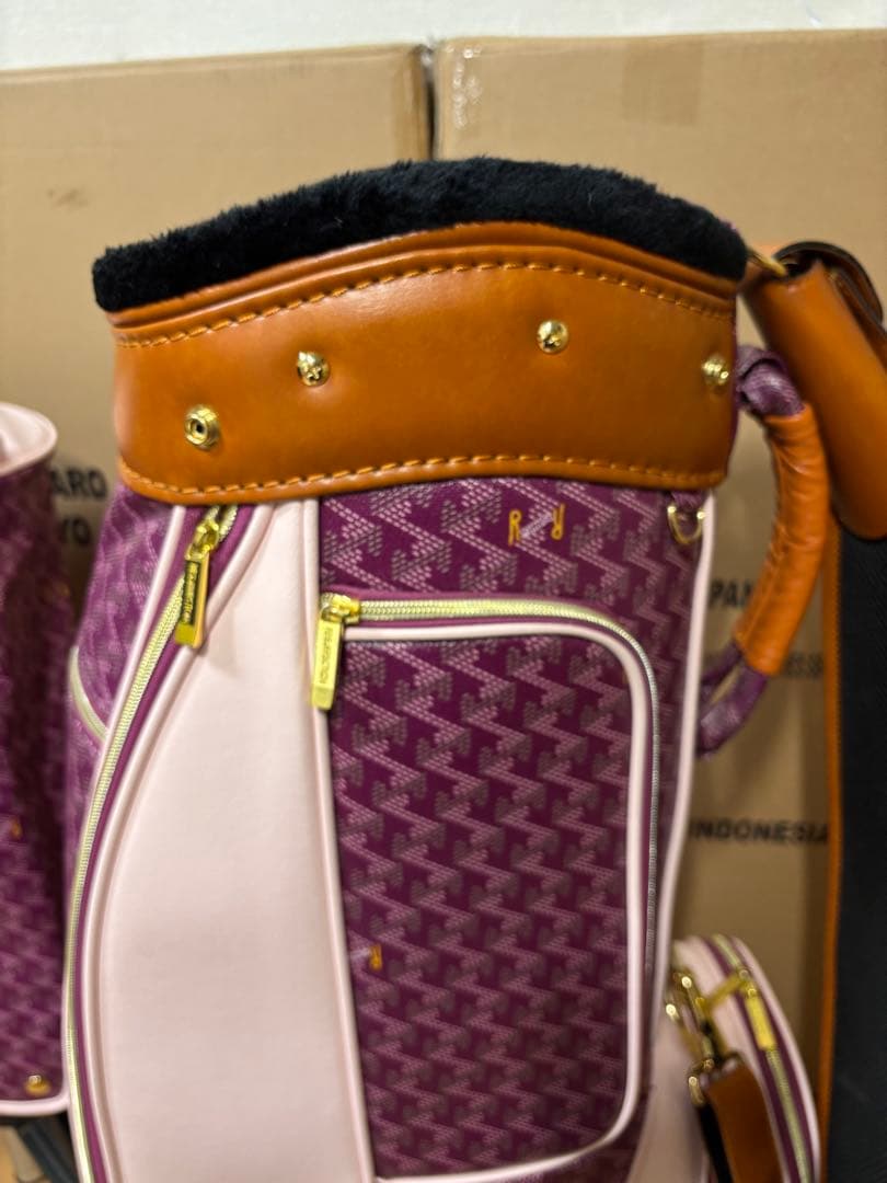 Resurrectionレザレクション キャディバック ラリーナ ヴァイオレット