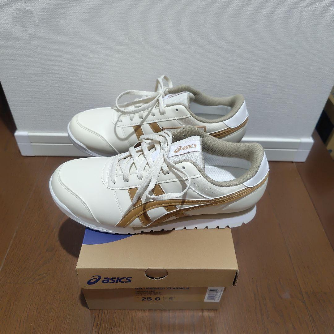 アシックス　ゴルフシューズ　25センチ