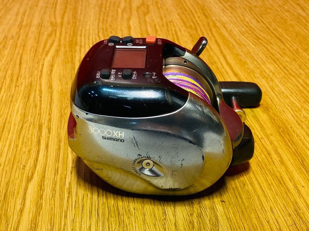 (2) Shimano 3000XH 電動リール シマノ 中古