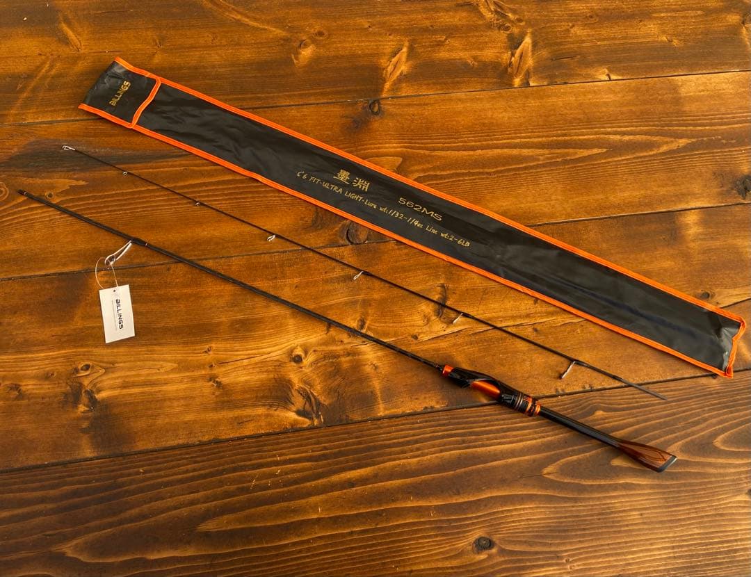アジングセット　超軽量　アジングロッド　5ft6inch スピニングロッド　新品