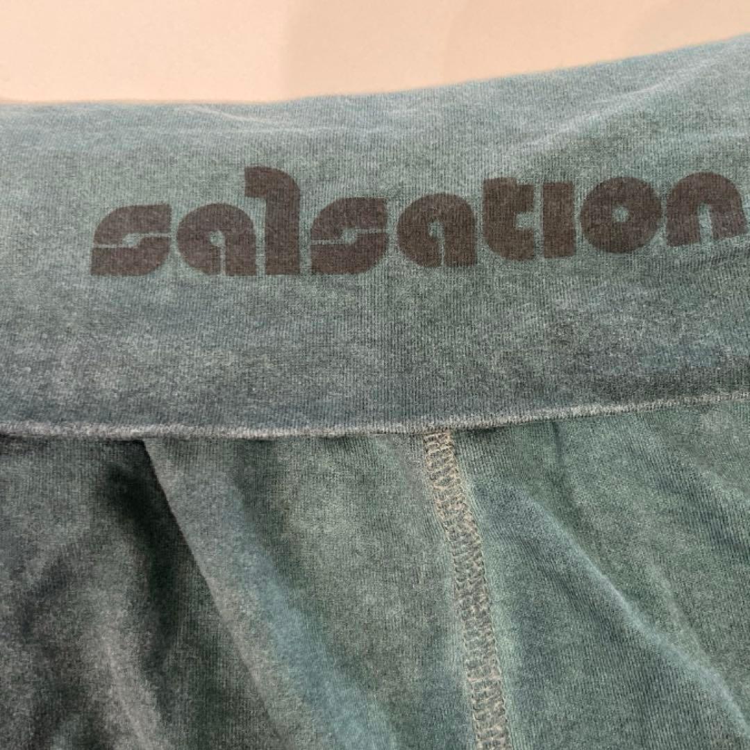 salsation サルセーション ドロップパンツ ダークグリーンL used