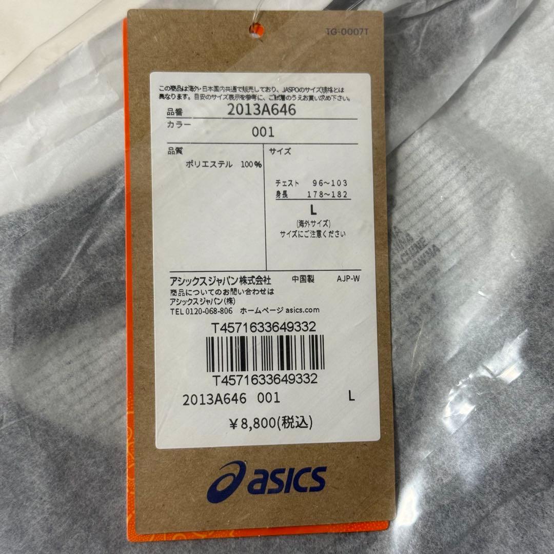 新品 未開封 ASICS 東京マラソン2026 Tシャツ Lサイズ ブラック