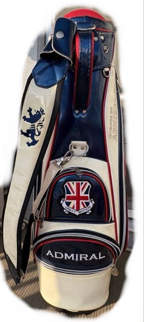 Admiral ゴルフ　キャディバッグ イギリス国旗デザイン
