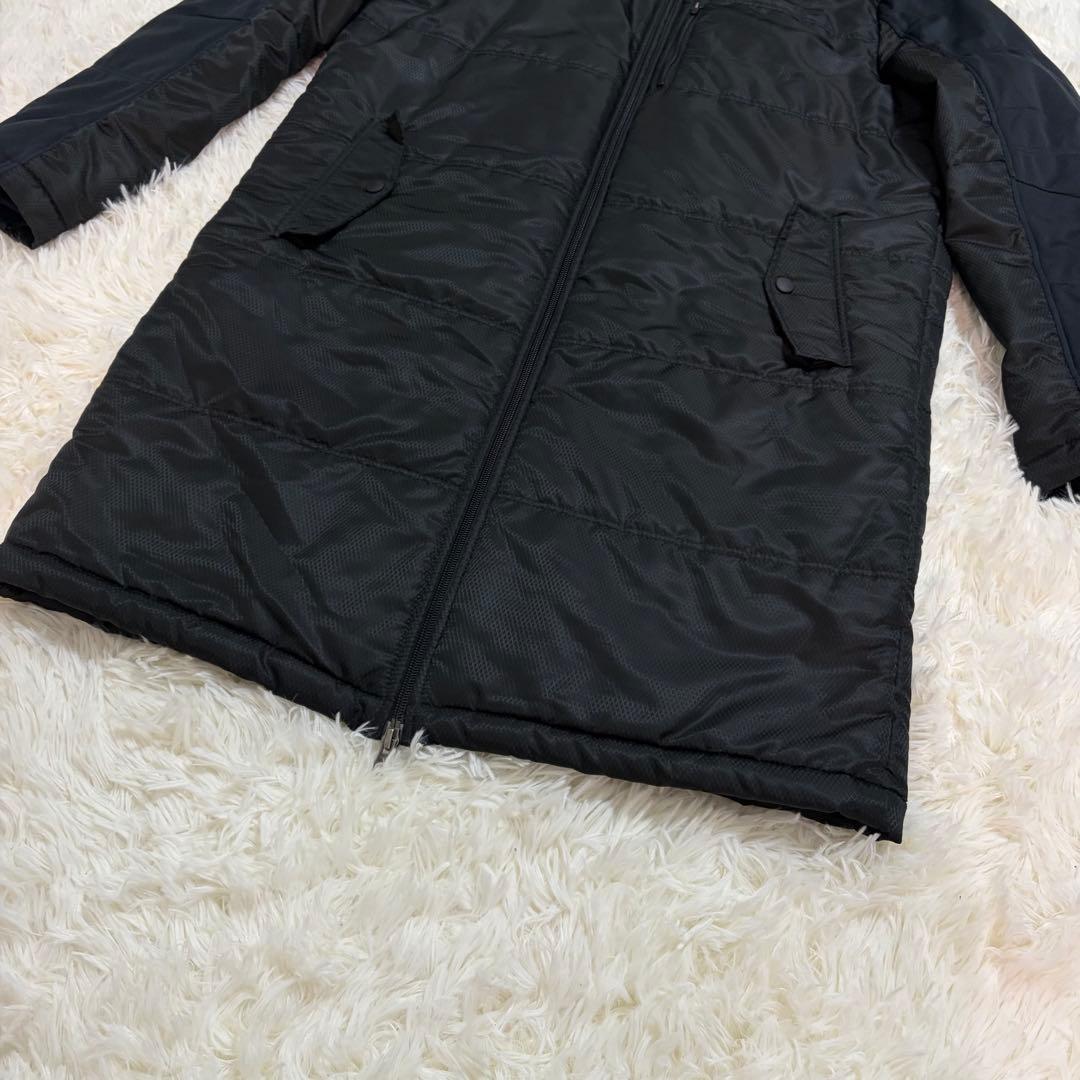 極美品 PUMA キングカズコレクション 2way 撥水 ベンチコート ブラック