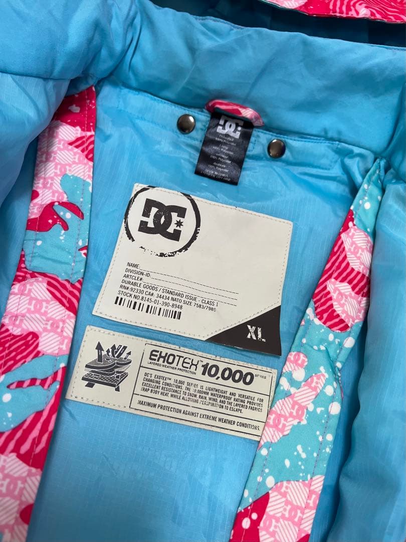 DC SHOES スノーボード　オールインワン