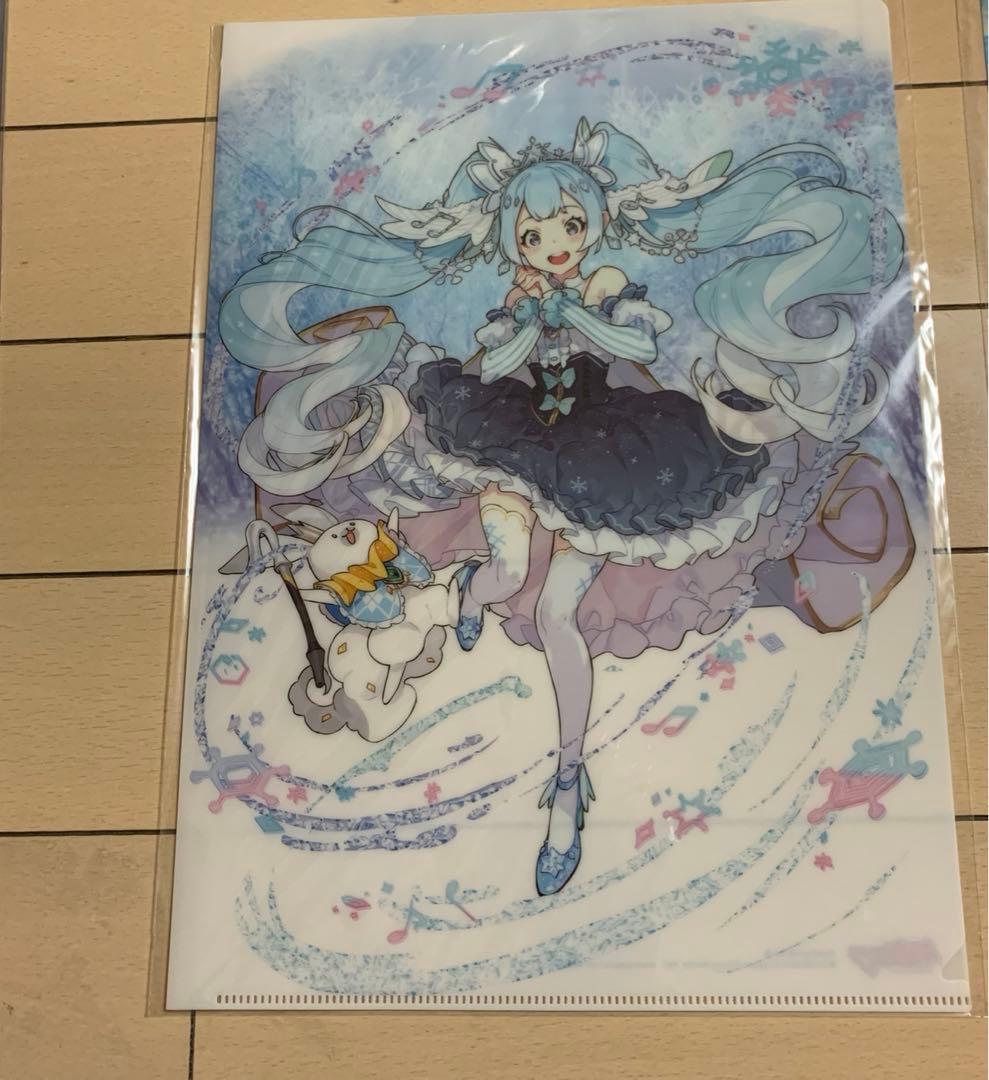 初音ミク　miku 2019 クリアファイル　6枚セット