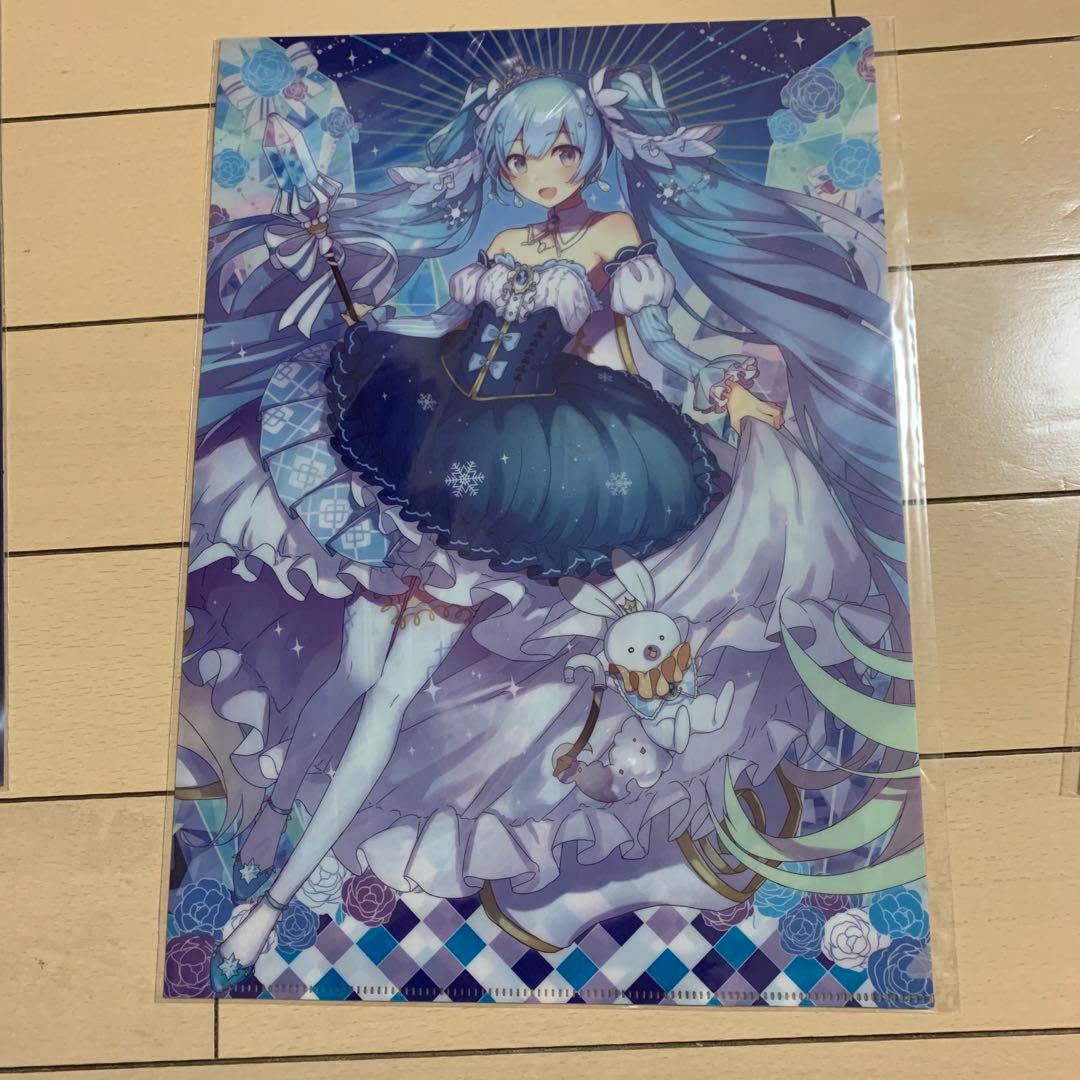 初音ミク　miku 2019 クリアファイル　6枚セット