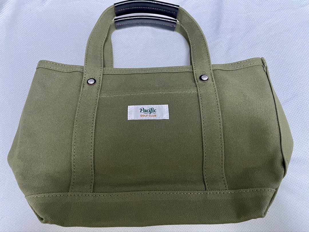 新品★パシフィックゴルフ★CART BAG★オリーブ