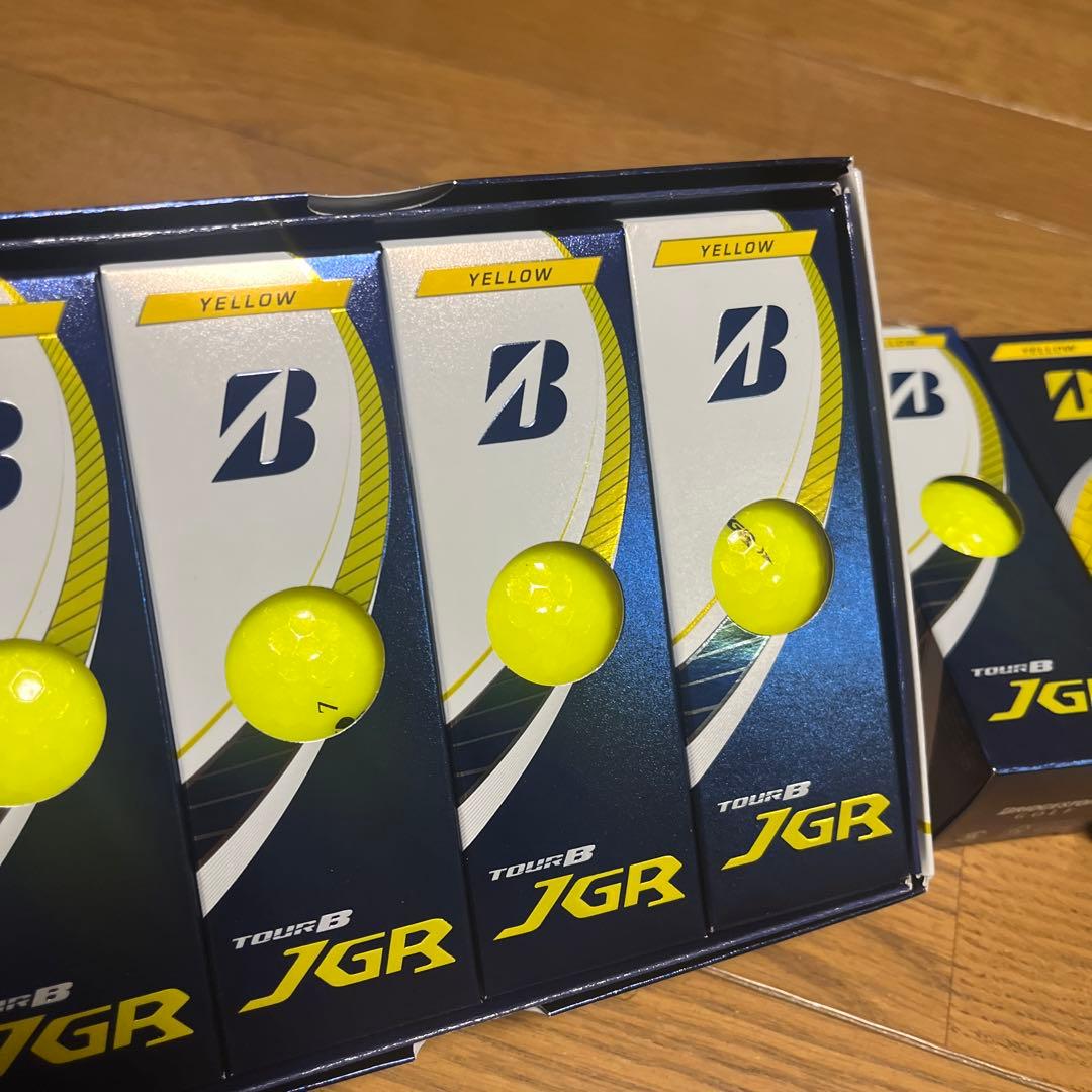 TOUR B JGR ゴルフボール イエロー6スリーブ未使用品