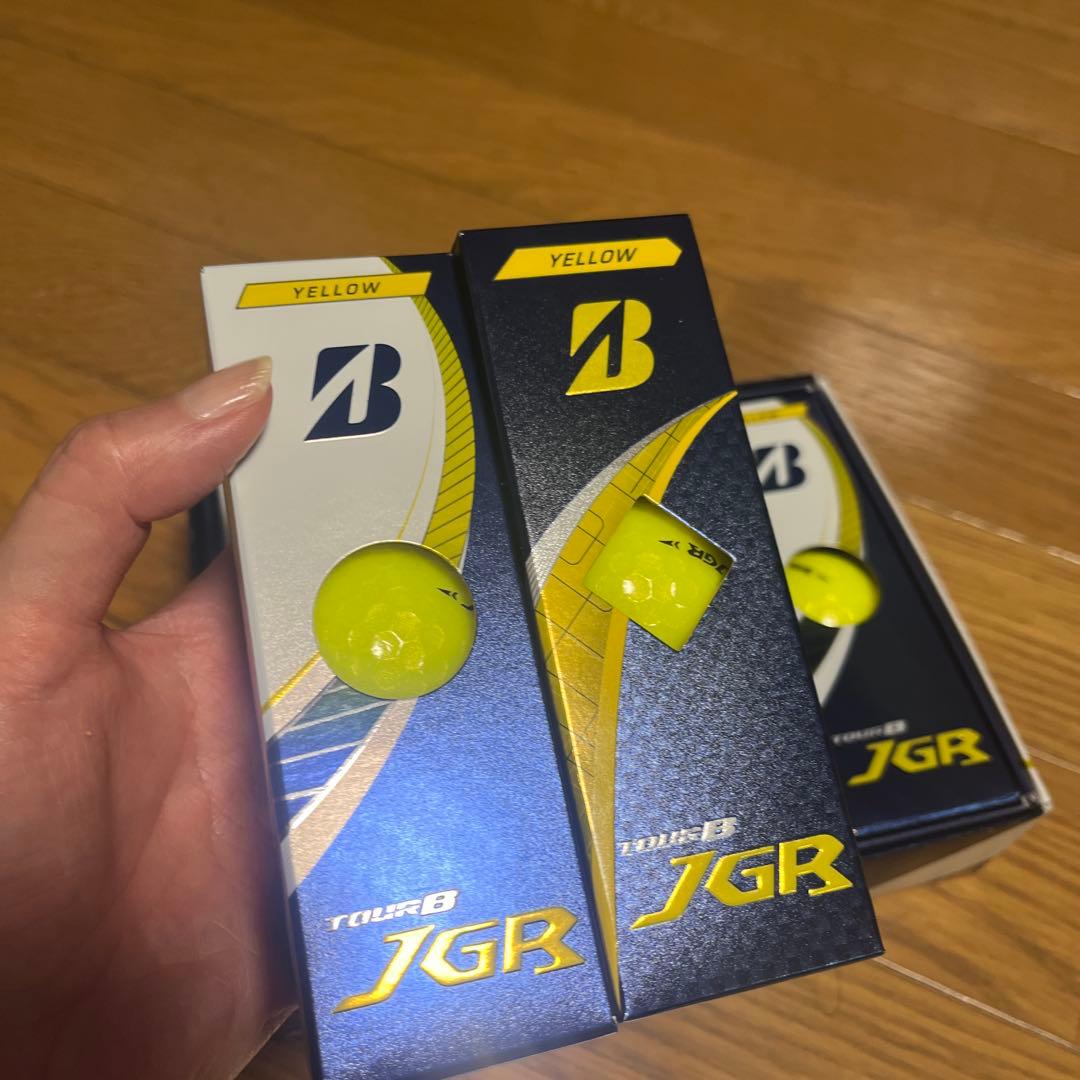 TOUR B JGR ゴルフボール イエロー6スリーブ未使用品