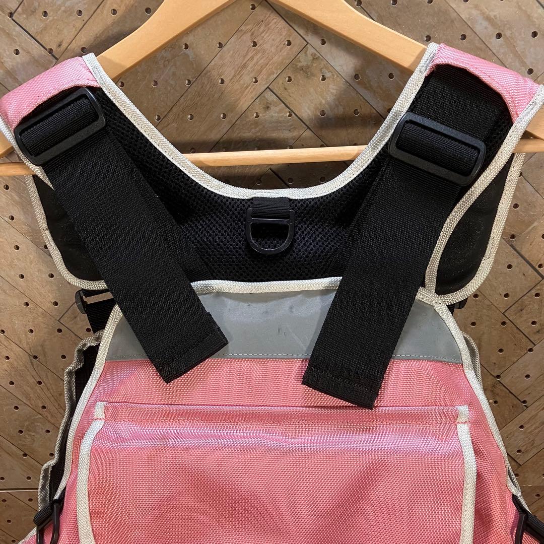 希少 ECLIPSE ピンク フィッシングベスト 女性専用