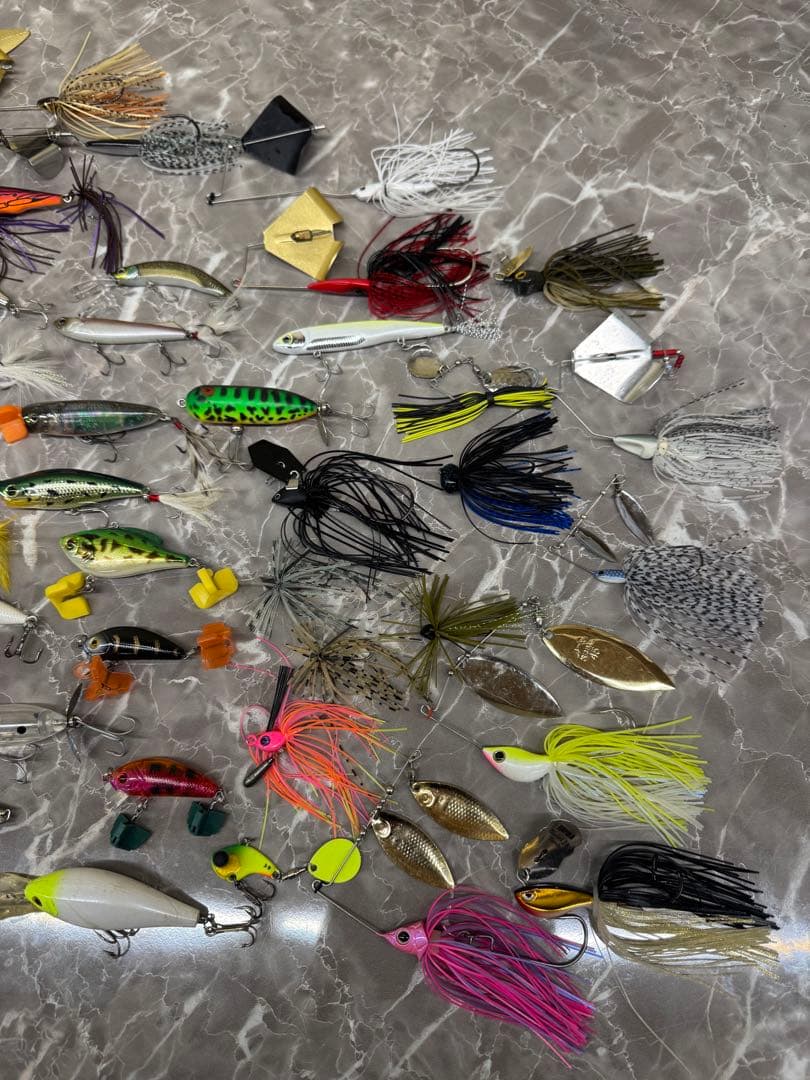 バス釣り引退セット ハードルアーセット 等 70点以上