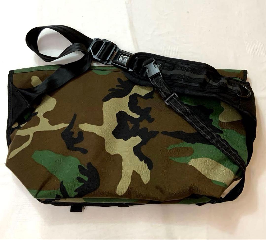 CHROME クローム CITIZEN メッセンジャーバッグ 36L 希少カモ柄