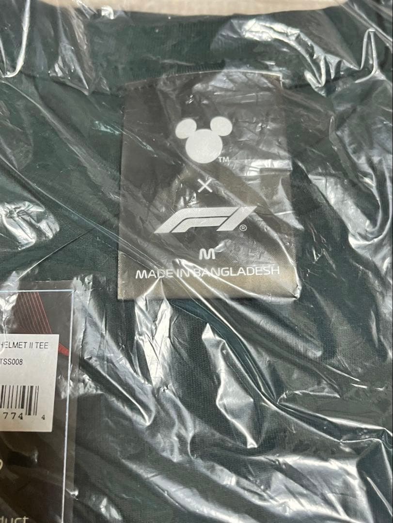 F1 x Disney Tシャツ ディズニー ミッキー MICKEY GREEN