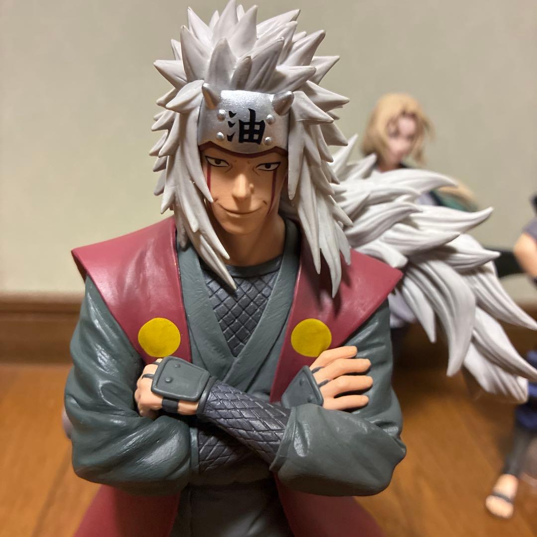 一番くじ NARUTO 自来也 綱手 サスケ フィギュアセット