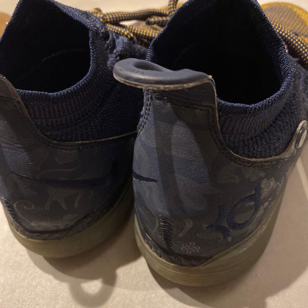 ナイキ　バッシュ KD 11 XI ケビン デュラント Navy イエロー