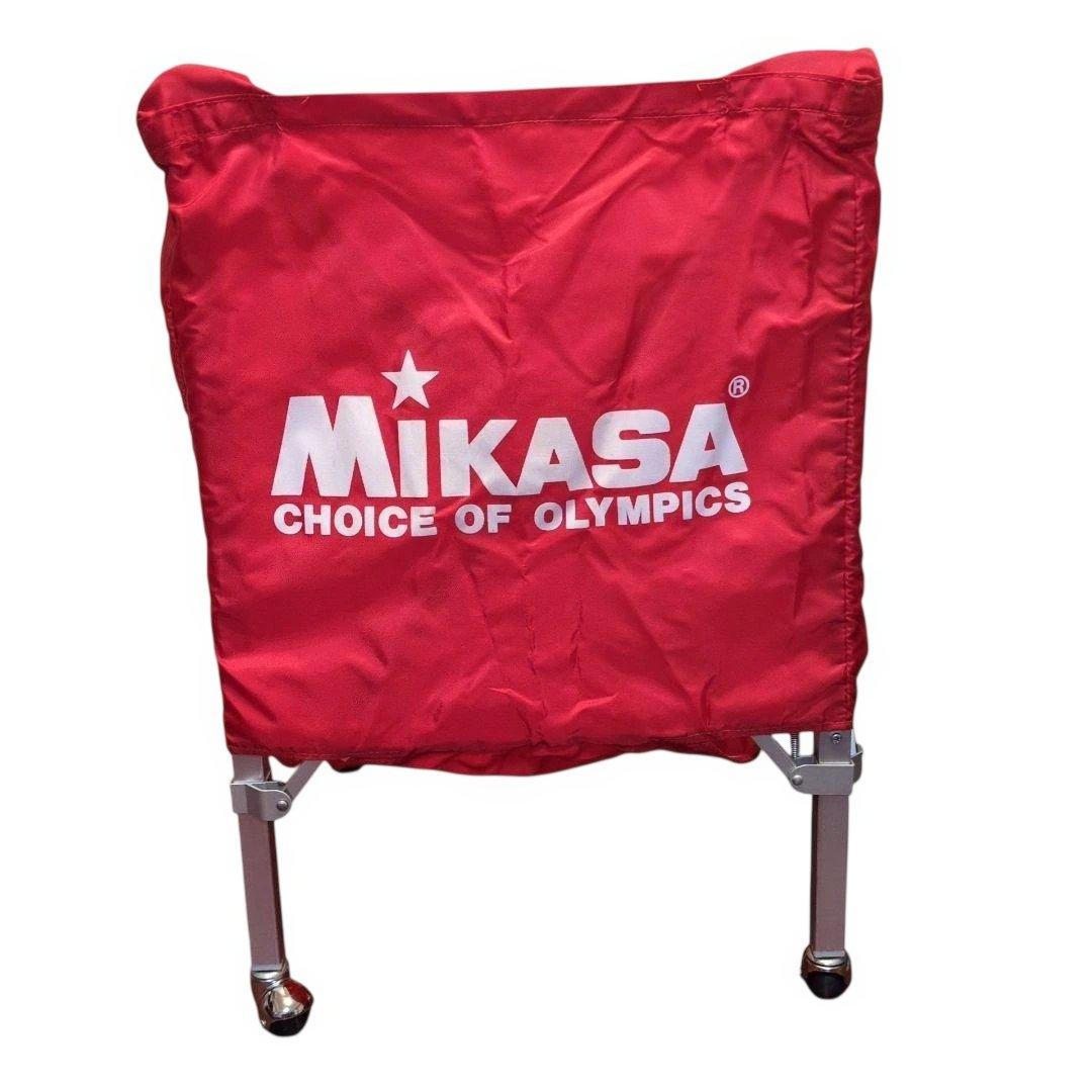 MIKASA ボールカゴ 箱形 小 本体未使用 キャリー付