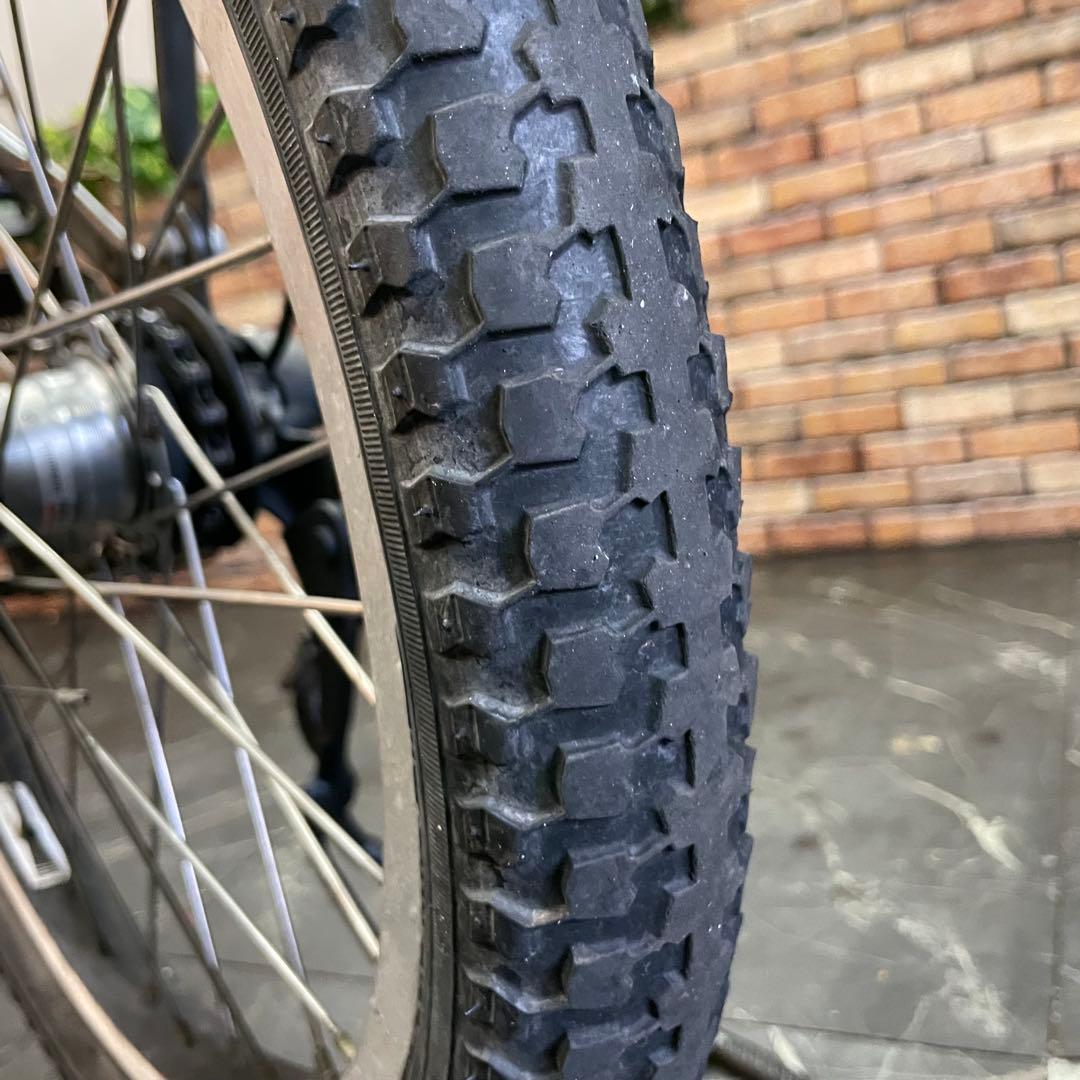 引き取り価格【60】電動自転車 ブリヂストン bikke グレー 20インチ
