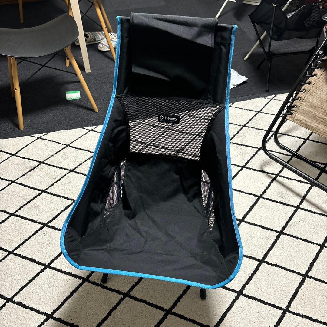 ヘリノックス　チェアーツー　美品　キャンプ　ソロキャン　軽量