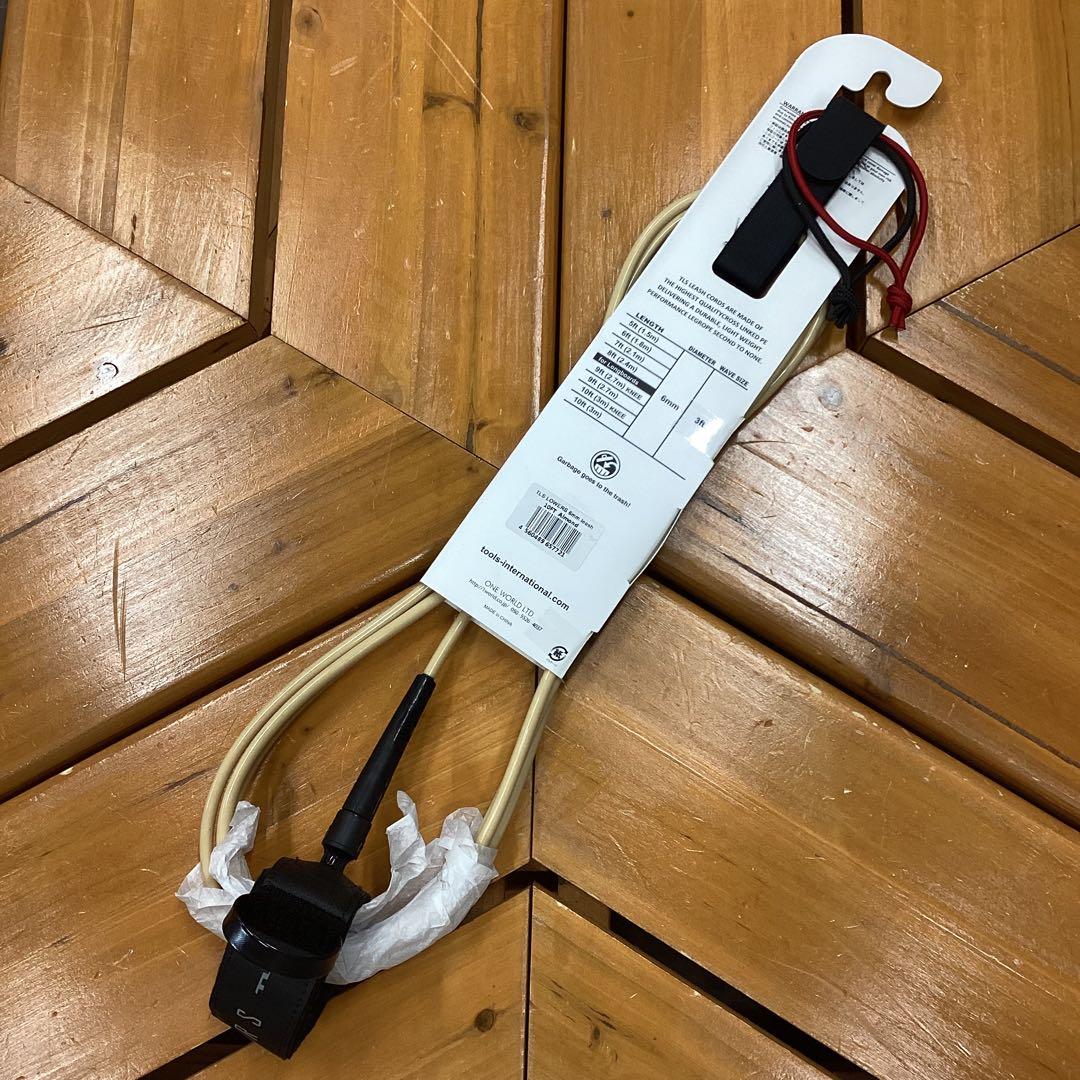 新品　リーシュ　リーシュコード　TLS　ツールス　サーフィン　軽量　10ft