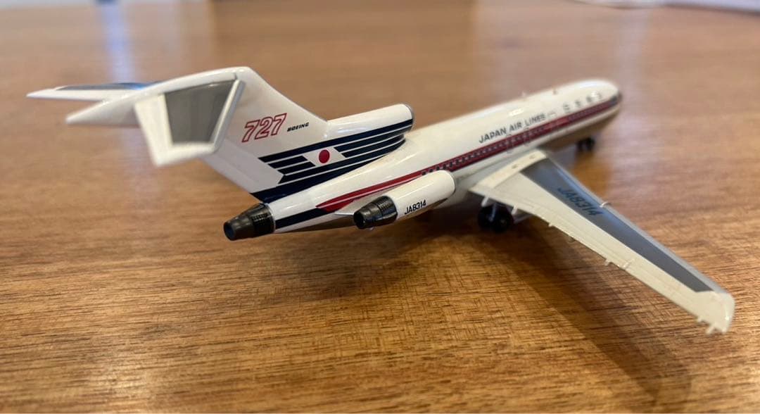 Q*0様 [希少模型]JAL日本航空　B727-100 JA8314(1/200