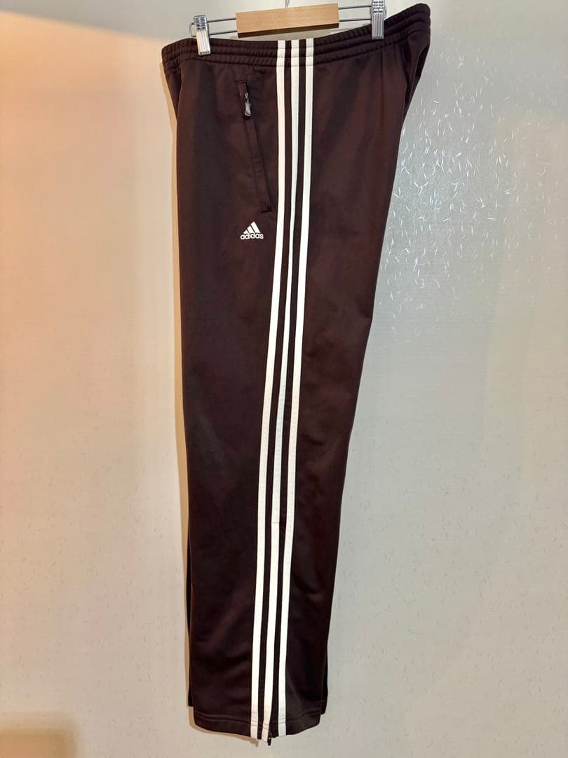 【希少カラー】02年製 adidasトラックパンツ AN5002 ブラウン JM