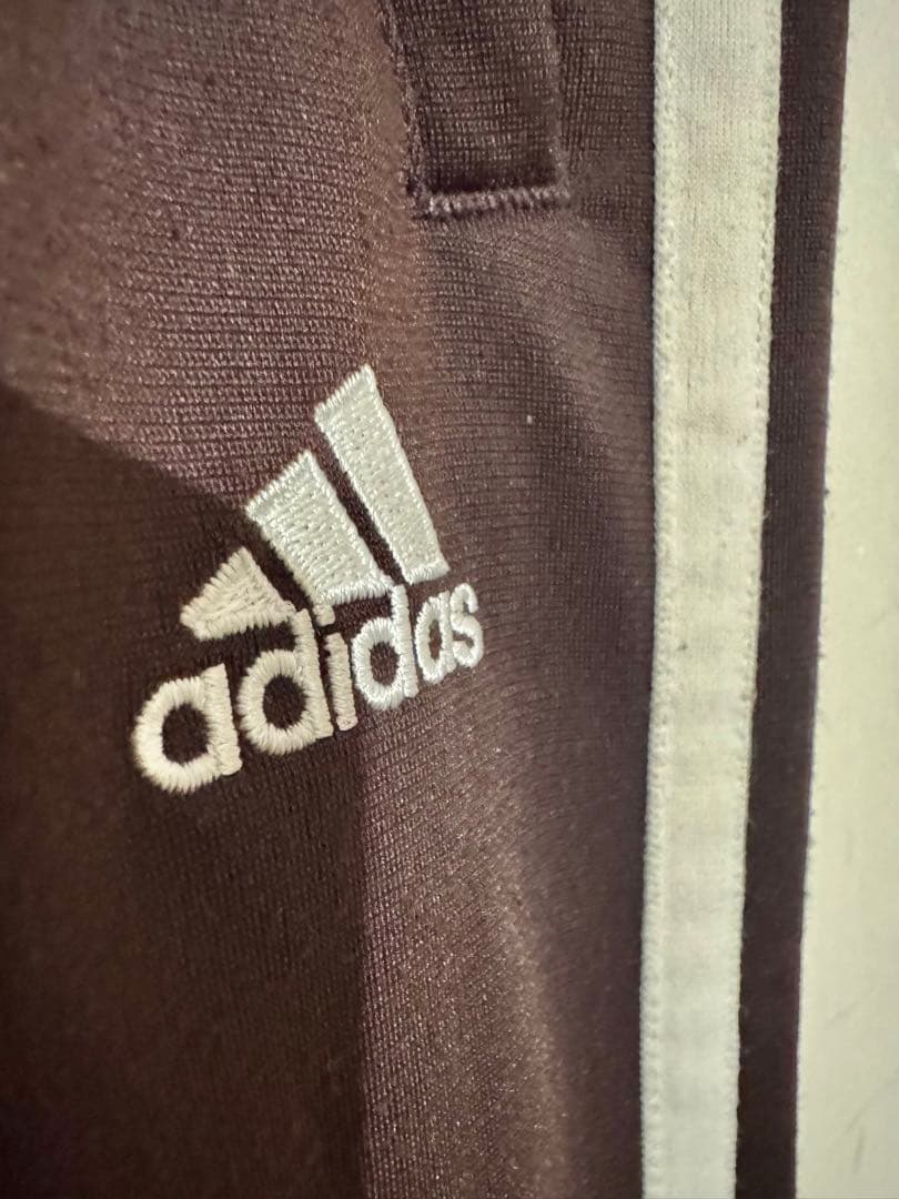 【希少カラー】02年製 adidasトラックパンツ AN5002 ブラウン JM